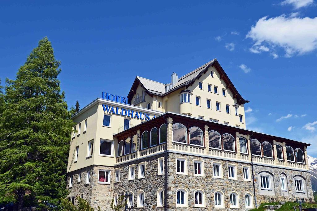 Hotel Waldhaus Am See Санкт-Мориц Экстерьер фото